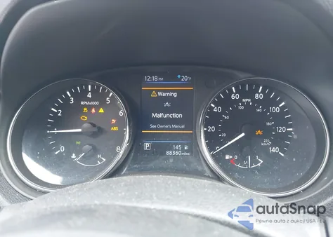 2018 Nissan Rogue Sv z USA, uszkodzony, nr VIN 5N1AT2MV8JC789670